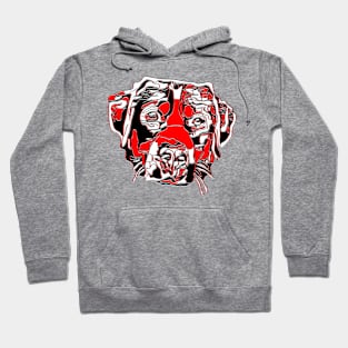 Large Swiss Mountain Dog head face Sennenhund Alpine Hoodie